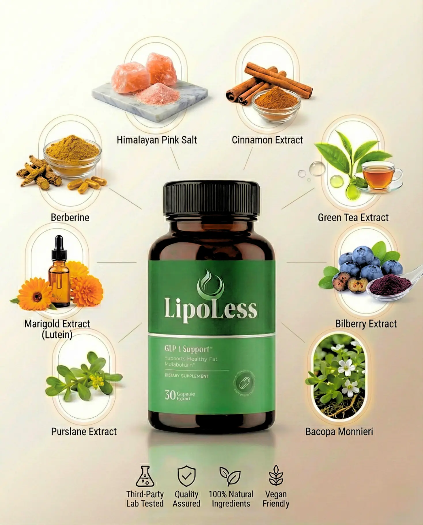 LipoLess ingredients